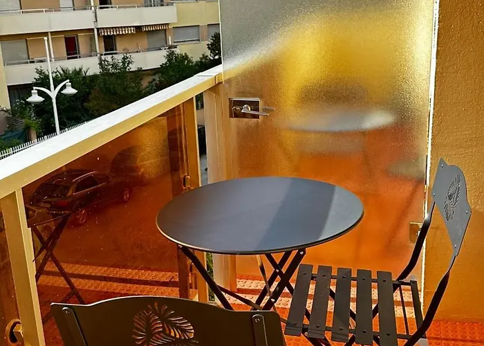 公寓 A 100 M De La Plage, Balcon Plein Sud *